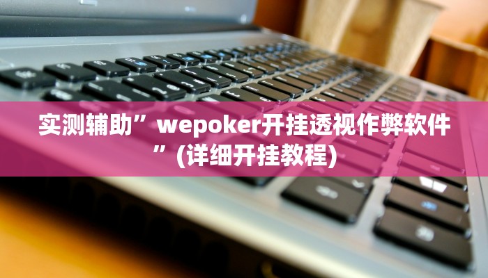 实测辅助”wepoker开挂透视作弊软件”(详细开挂教程)