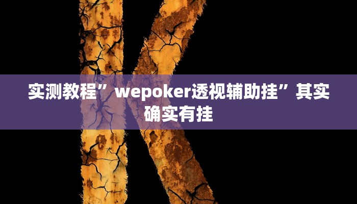 教程辅助!边锋干瞪眼能作弊吗”(详细开挂教程)