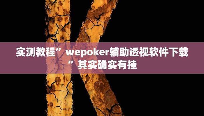 实测教程”决胜麻将胡牌神器”其实确实有挂