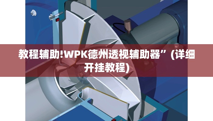 教程辅助!WPK德州透视辅助器”(详细开挂教程)