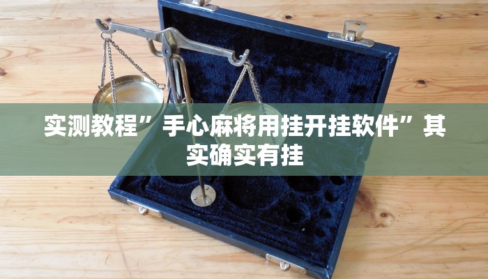 实测教程”手心麻将用挂开挂软件”其实确实有挂