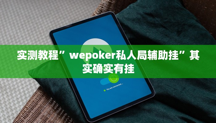 实测教程”wepoker私人局辅助挂”其实确实有挂