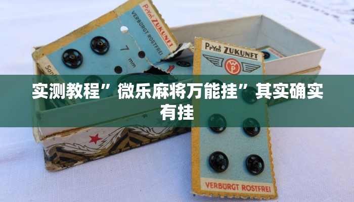 实测教程”微乐麻将万能挂”其实确实有挂