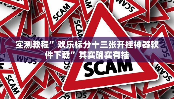 实测教程”欢乐标分十三张开挂神器软件下载”其实确实有挂