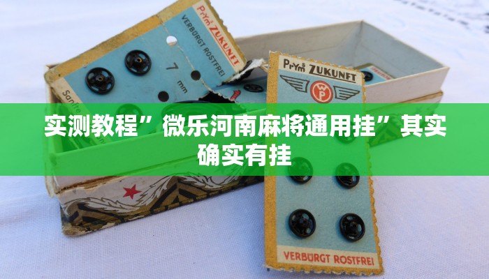 实测教程”微乐河南麻将通用挂”其实确实有挂