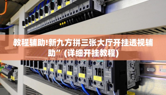 教程辅助!新九方拼三张大厅开挂透视辅助”(详细开挂教程)