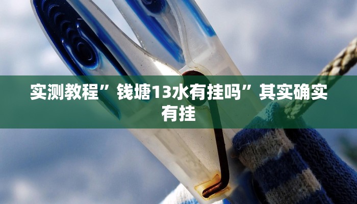 实测教程”钱塘13水有挂吗”其实确实有挂