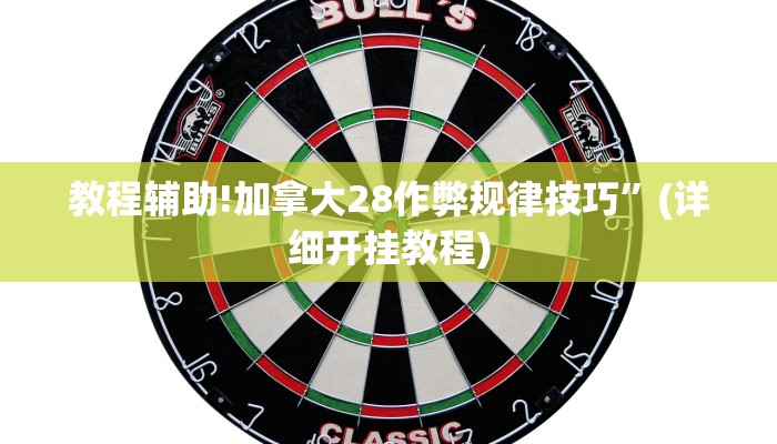 教程辅助!加拿大28作弊规律技巧”(详细开挂教程)