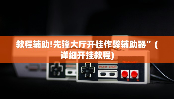 教程辅助!先锋大厅开挂作弊辅助器”(详细开挂教程)