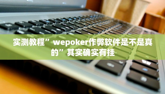 实测教程”wepoker作弊软件是不是真的”其实确实有挂