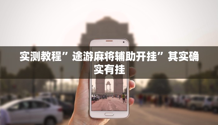 实测教程”途游麻将辅助开挂”其实确实有挂