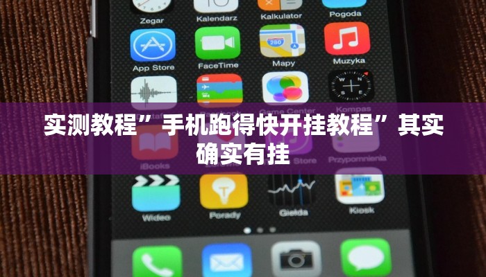 实测教程”手机跑得快开挂教程”其实确实有挂