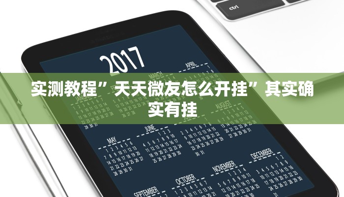 实测教程”天天微友怎么开挂”其实确实有挂