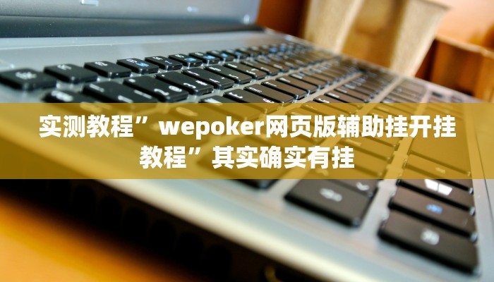 实测教程”wepoker网页版辅助挂开挂教程”其实确实有挂