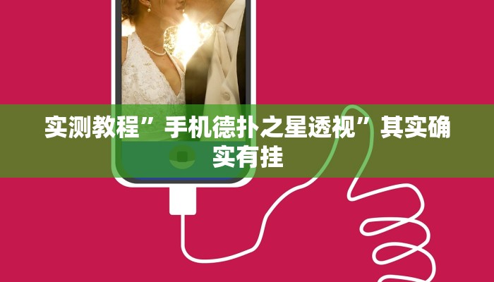 实测教程”手机德扑之星透视”其实确实有挂
