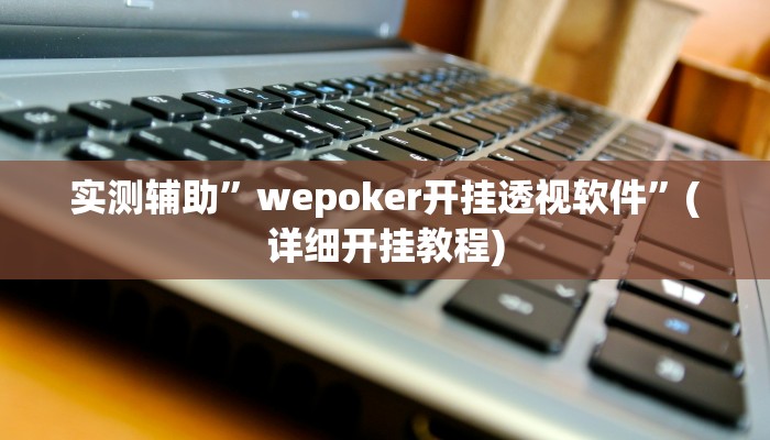实测辅助”wepoker开挂透视软件”(详细开挂教程)