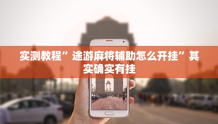 实测教程”途游麻将辅助怎么开挂”其实确实有挂