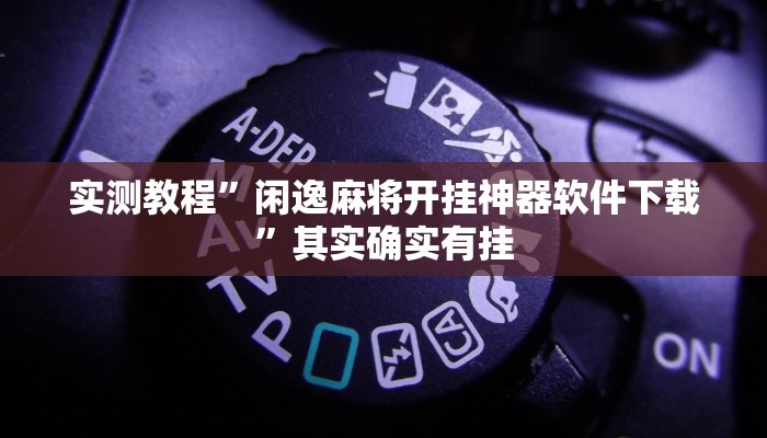 实测教程”闲逸麻将开挂神器软件下载”其实确实有挂