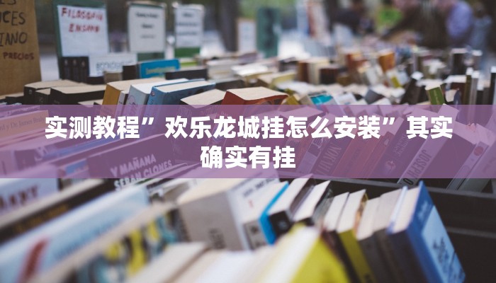 实测教程”欢乐龙城挂怎么安装”其实确实有挂