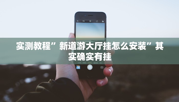 实测教程”新道游大厅挂怎么安装”其实确实有挂