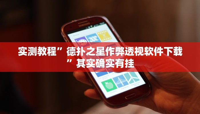 实测教程”德扑之星作弊透视软件下载”其实确实有挂
