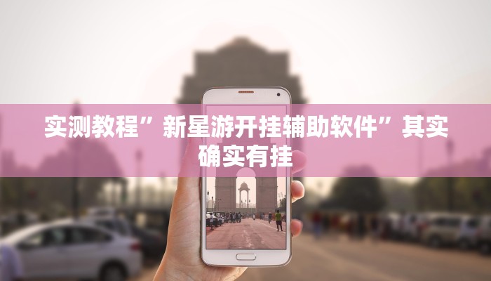 实测教程”新星游开挂辅助软件”其实确实有挂