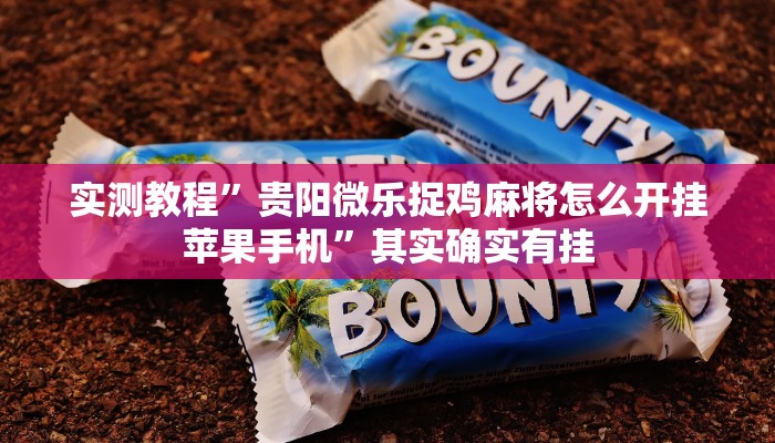 实测教程”贵阳微乐捉鸡麻将怎么开挂苹果手机”其实确实有挂