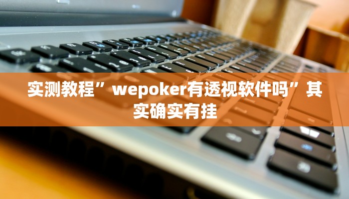 实测教程”wepoker有透视软件吗”其实确实有挂