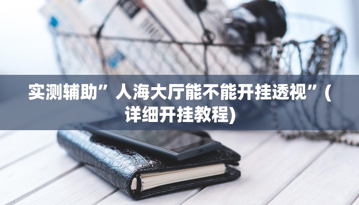 实测辅助”人海大厅能不能开挂透视”(详细开挂教程)