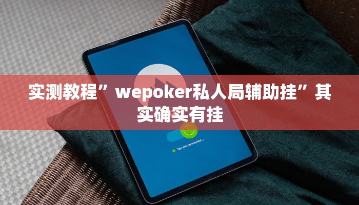 实测教程”wepoker私人局辅助挂”其实确实有挂