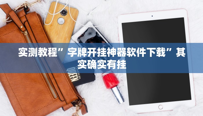 实测教程”字牌开挂神器软件下载”其实确实有挂