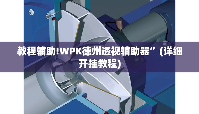 教程辅助!WPK德州透视辅助器”(详细开挂教程)