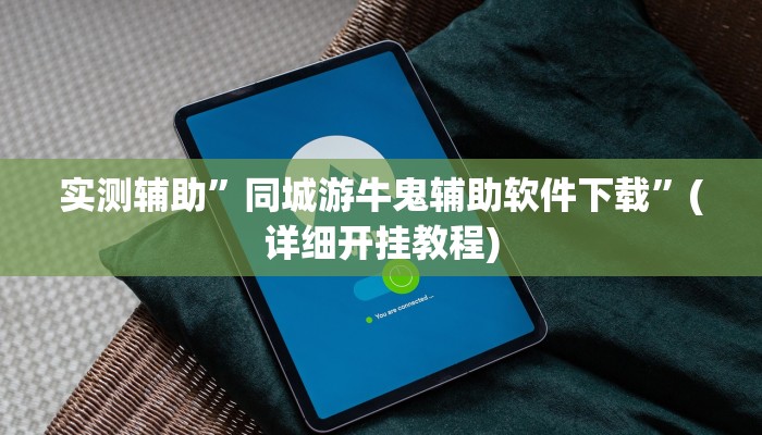 实测辅助”同城游牛鬼辅助软件下载”(详细开挂教程)
