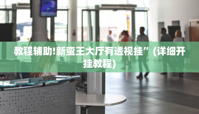 教程辅助!新蛮王大厅有透视挂”(详细开挂教程)