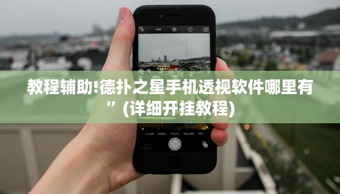 教程辅助!德扑之星手机透视软件哪里有”(详细开挂教程)