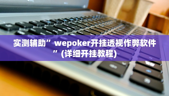 实测辅助”wepoker开挂透视作弊软件”(详细开挂教程)