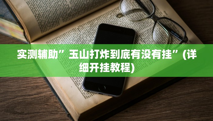 实测辅助”玉山打炸到底有没有挂”(详细开挂教程)