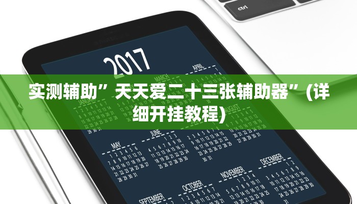 实测辅助”天天爱二十三张辅助器”(详细开挂教程)