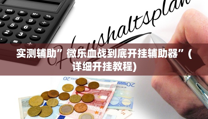 实测辅助”微乐血战到底开挂辅助器”(详细开挂教程)