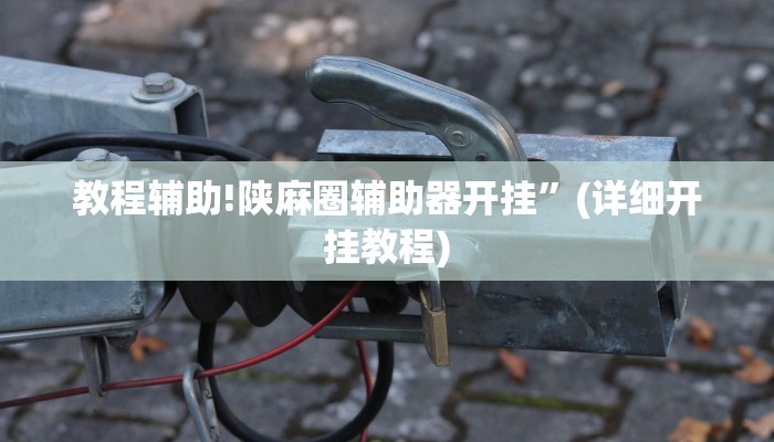 教程辅助!陕麻圈辅助器开挂”(详细开挂教程)