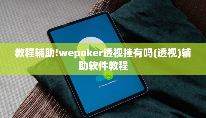 教程辅助!wepoker透视挂有吗(透视)辅助软件教程