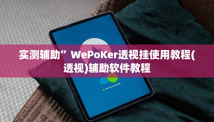 实测辅助”WePoKer透视挂使用教程(透视)辅助软件教程
