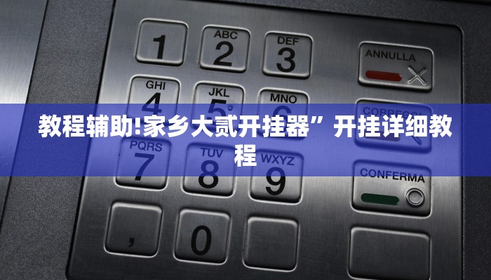 教程辅助!家乡大贰开挂器”开挂详细教程
