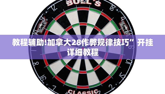 教程辅助!加拿大28作弊规律技巧”开挂详细教程